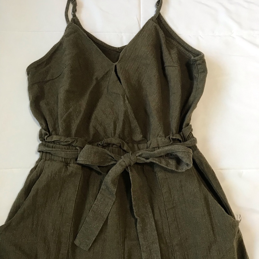 Olive jumpsuit